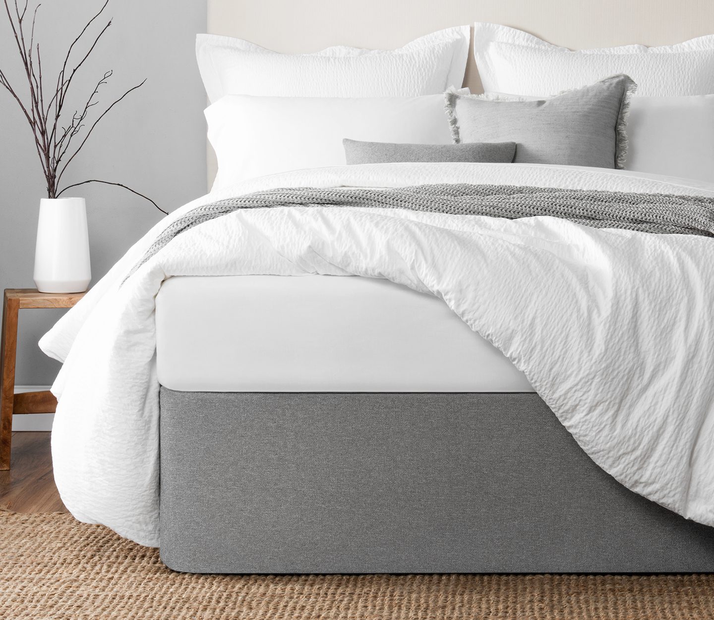Circa® Bed Wrap | Stylish, Modern Bed Skirt Alternative
