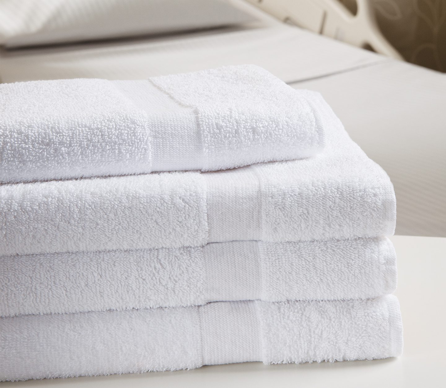 Sahara 100% Cotton Dual Core Towel with Dobby Border