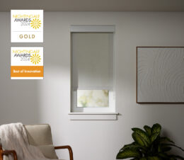 award-winning, chain-free solar shades