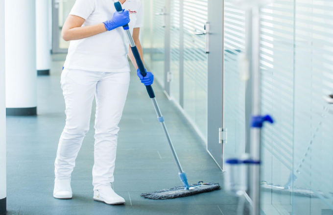 microfiber mops provide a better, safer cleaning surface.